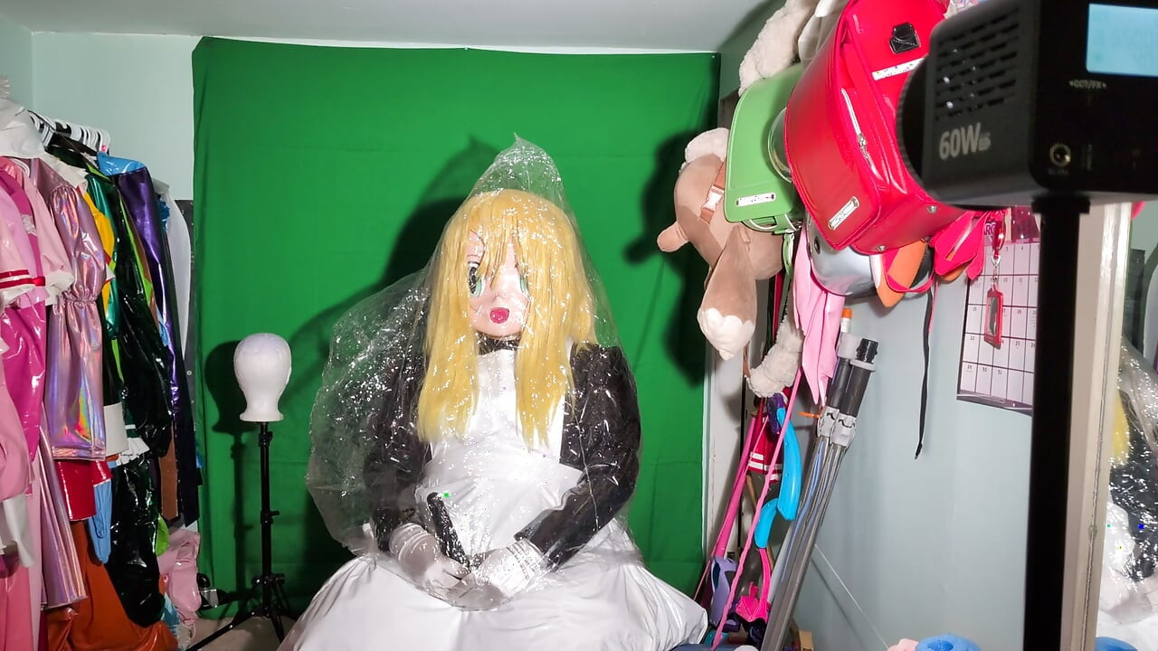 Kigurumi Maid Assorted Breathplay Games With Bags