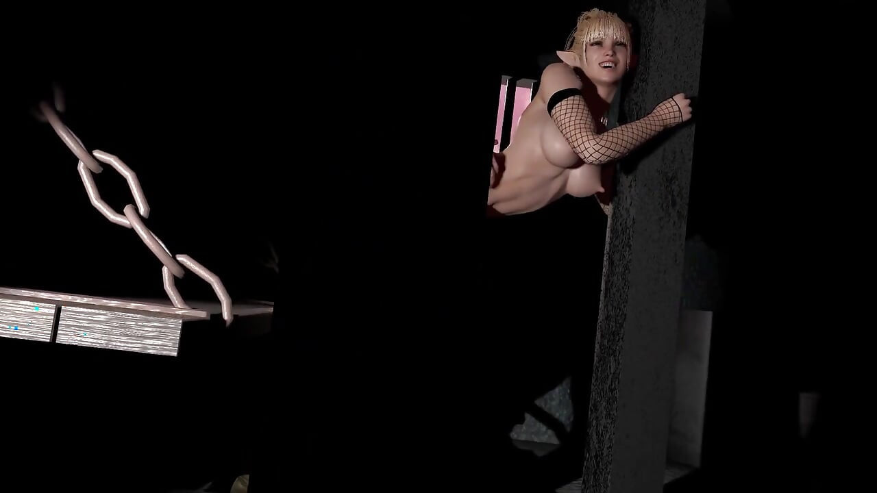 Sissy Ladyboy Standing Anal in Prison