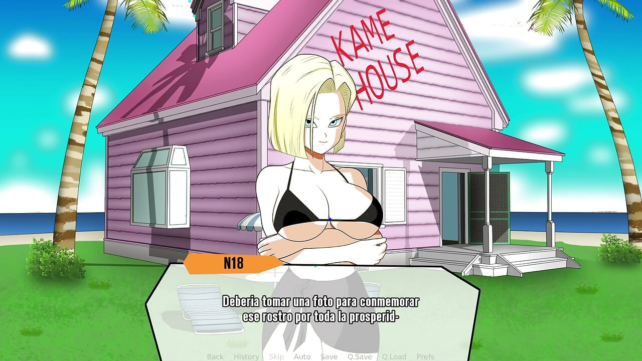 Hybrid Eroventures - The Mini Bikini of the Provocative Android 18