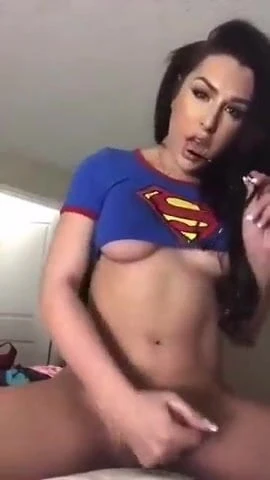 Supergirl Stroking