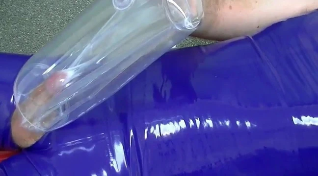 testing the transparent semen sampler