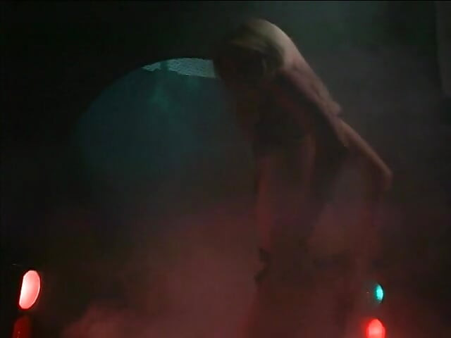 Horny strip-club visitor has chosen the most attractive pole dancer to drill her in all her holes