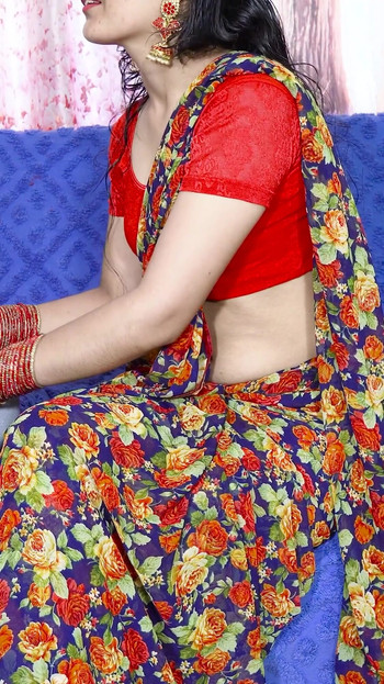 Unforgettable moment from "Naughty Priya Bhabhi Teaches Fucking To Virgin Teen Devar And Devar Fucked Her So Hard That She"