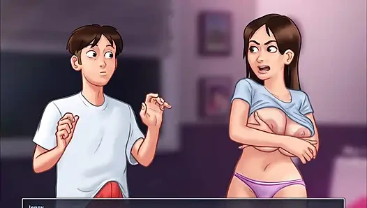 Yaz mevsimi efsanesi: Jenny sonunda beni web kamerasında sikiyor