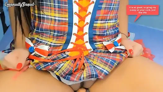 JOI Guided Handjob June Party mit Emanuelly Raquel