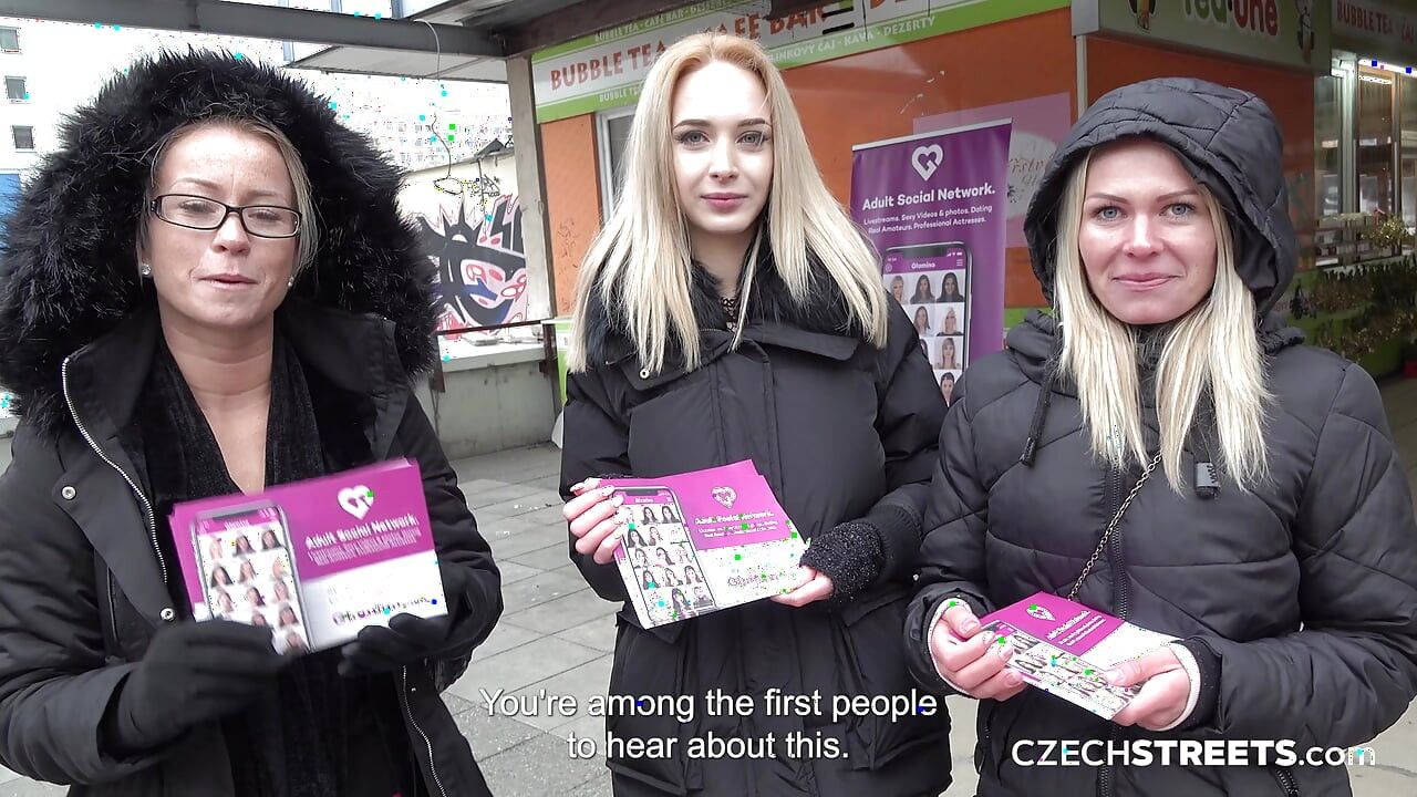 Beauties from Glamino App (Czech Streets)