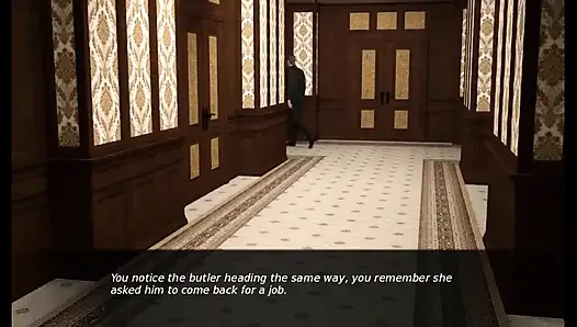 Alacakaranlık manoru: evin sahibesi butler ile seks yapıyor bölüm 3