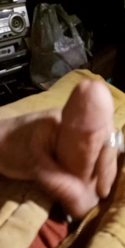 My Friend busting a huge nut.