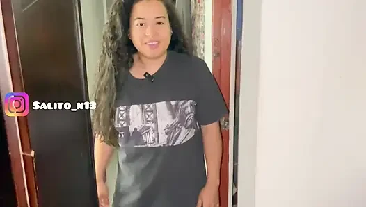 He invites me to his very hot house