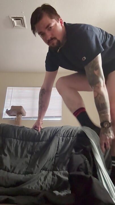 nikbanger delivers huge solo cumshot after edging
