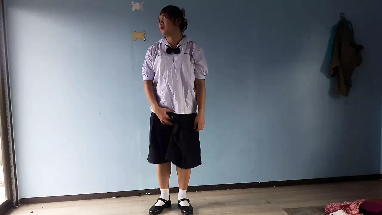 FN009 Student school solo sex