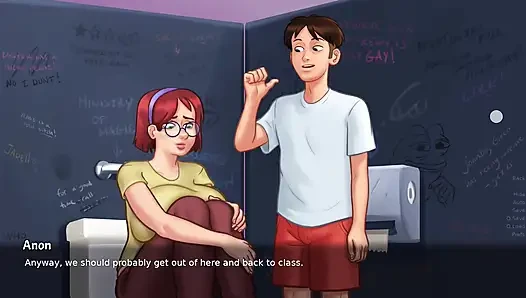 Bibliotheksraum sex und College-badezimmer blowjob
