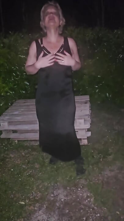 He Fucks My Pussy and Ass Outdoors on a Pallet