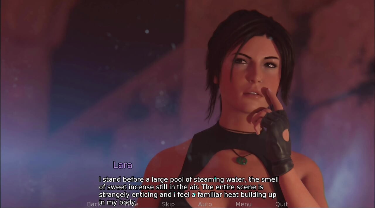 Croft adventure #1 - Lara can't stop thinking about the lesbian