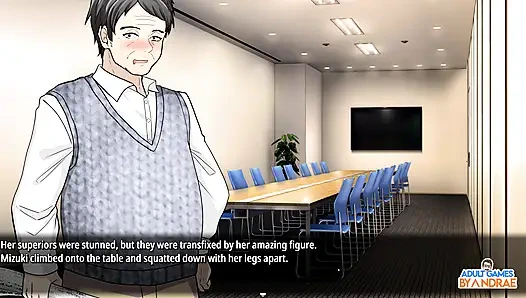 Ep7: Sae Mizuki Office Exhibitionism - Busty Idol Manor