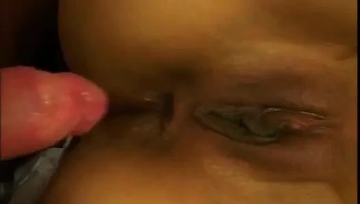 Skinny Teen Fucked and Cumshot on Face by a Vintage Huge Cock