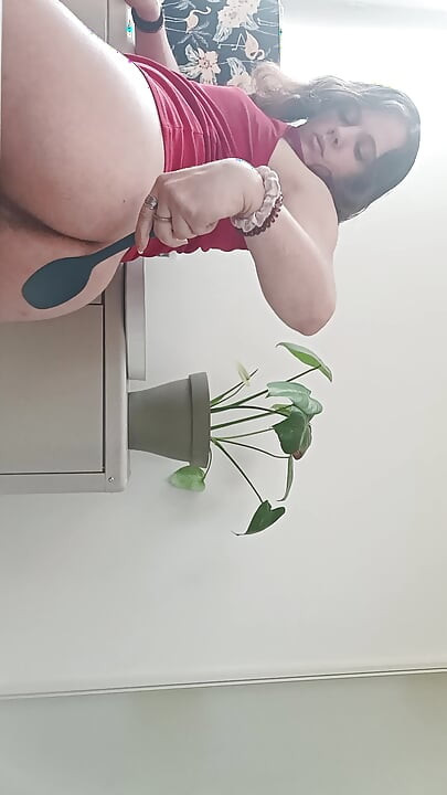אוננות בחום אחרי הליכה