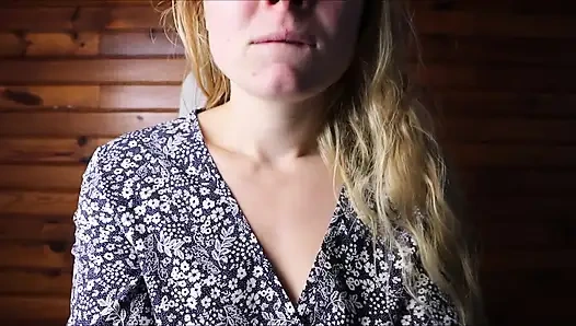 The teacher will help her student with a very, very important lesson