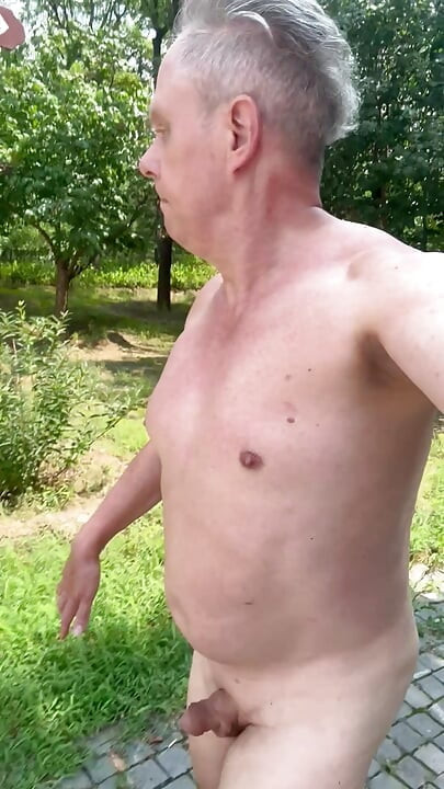 Leave your cloth behind and run naked