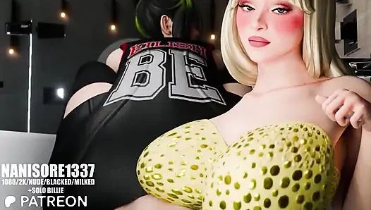 Fortnite Sabrina X Billie Reverse Cowgirl POV