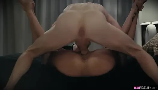 Naughty College Girl Mira Luv's Big Dicked Detention