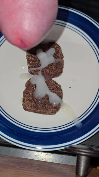 Cum on food brownies