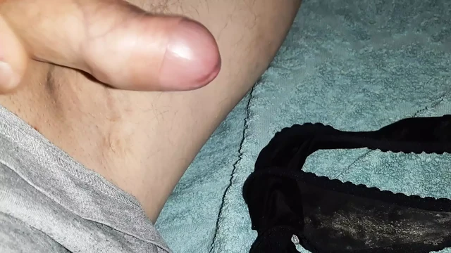 Full load into Jennifer Brett's panties
