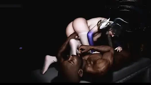 Goddess of godtress glow: fantasi virtual - hentai animasi 3d