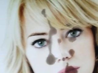 Emma Stone Cum Tribute