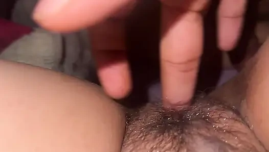Real couple late night mutual cum session