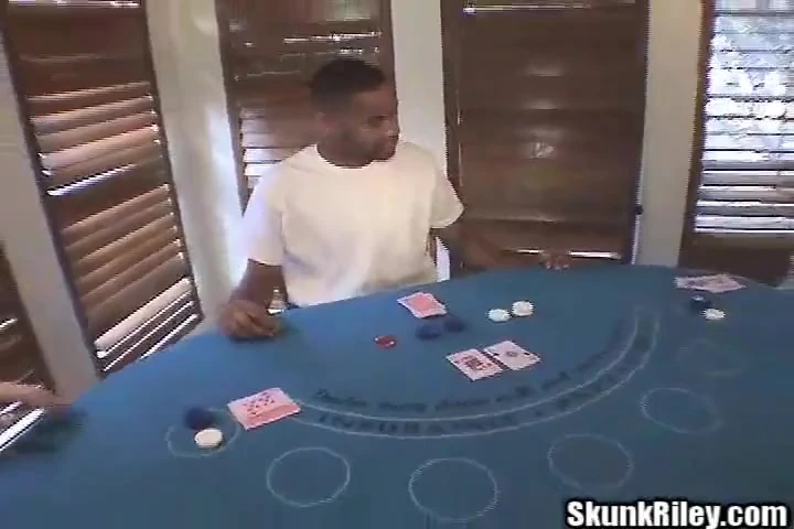 Poker Debt Hubby Wife Fucked by Big Black Dick in Her Nasty White MILF Pussy!