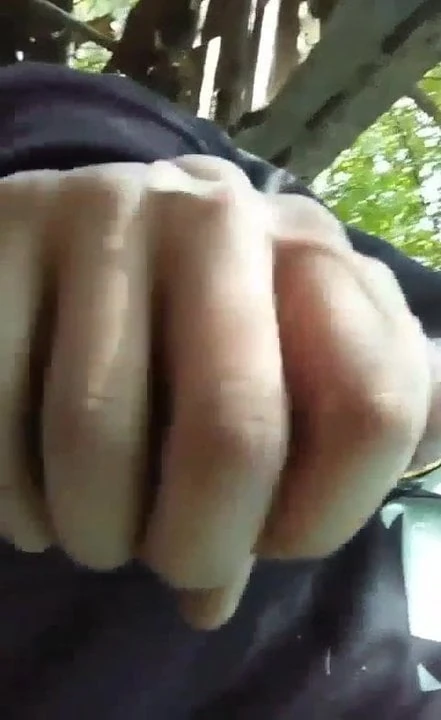 Masturbation dehors