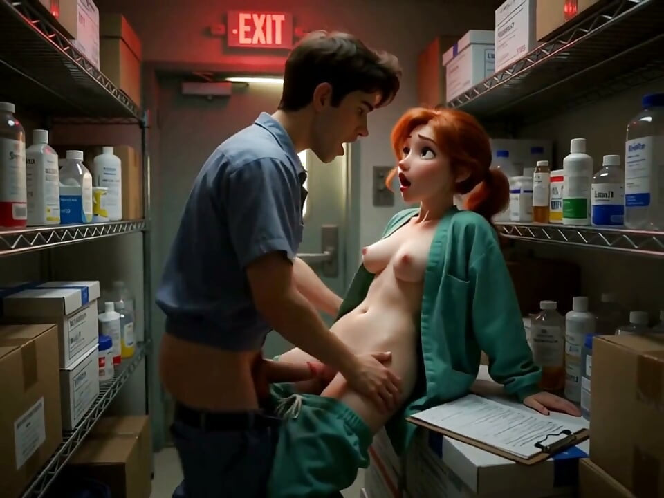 The Blowjob-giving Nurse, Famous Among Doctors and Nurses, Relieves Them During Their Shifts (ai-generated)