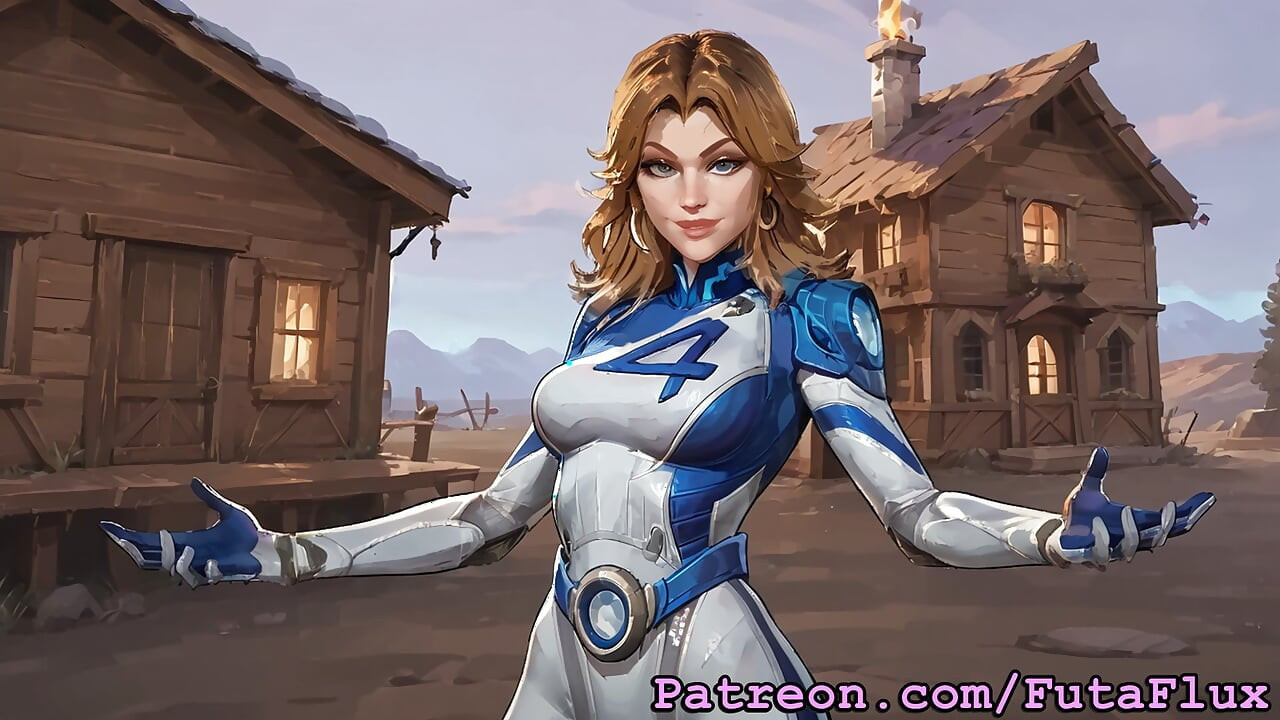 Futanari Nevidljiva Žena - Dr. Sue Storm