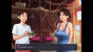 Summertime saga: tits vắt sữa và hôn cô gái-ep 142