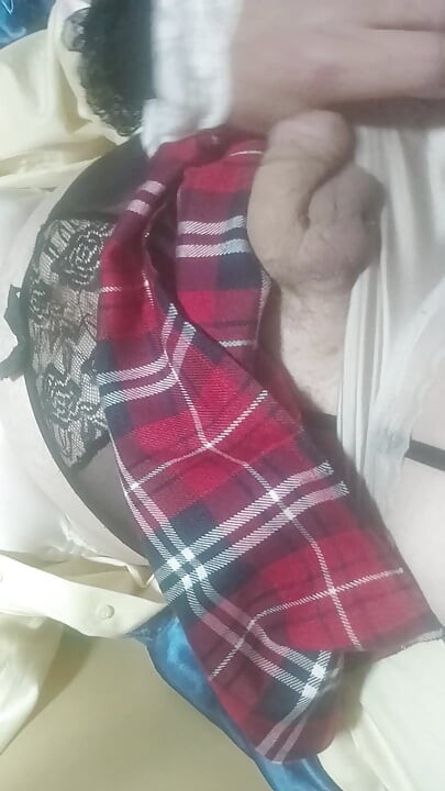 Panties boy playing