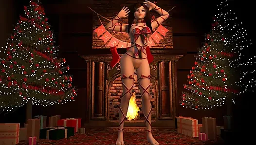D.va Christmas Gift - Overwatch Porn Parody
