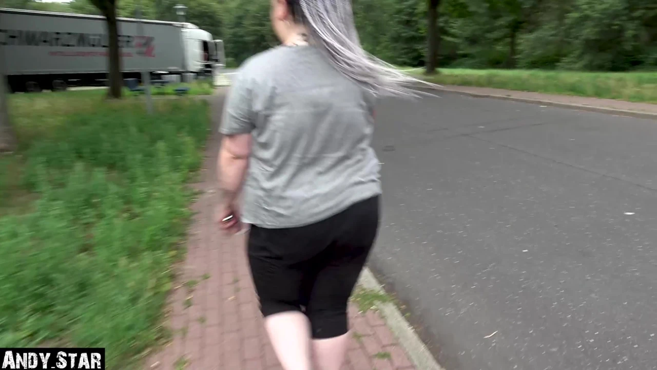 GERMAN TEEN WITH HUGE ASS PISSES AND GET FUCKED OUTDOORS AFTER CREAMPIE