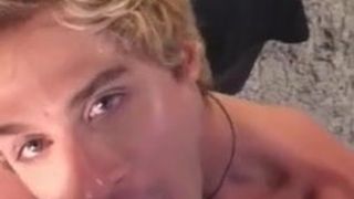 Twink takes the facial 4