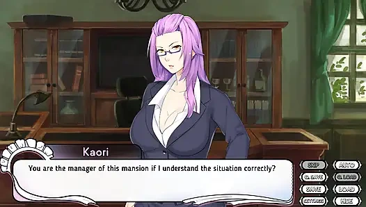 Rumah pembantu: pembantu rumah tangga pengisap kontol, crot di mulut, hentai ep.2