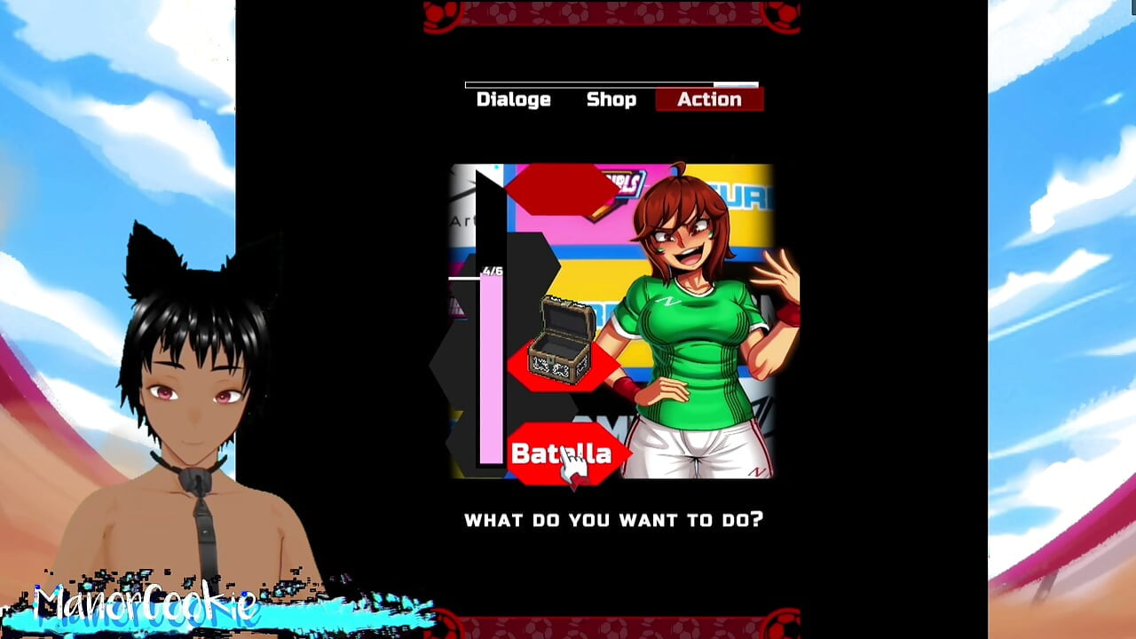 World Cup Girls - A FIFA world cup game and Mexico has challenged us and we might get a special blow job!