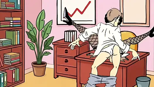 Die Verheiratete Hausfrau Maria Spreizt Ihre Beine Und Wird Zur Eheschlampe. Cartoon-hentai