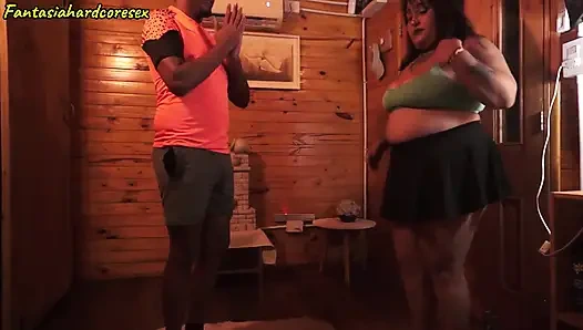 My Personal Trainer Has an Erection and Accidentally Pokes His Penis Out and Enters My Mouth