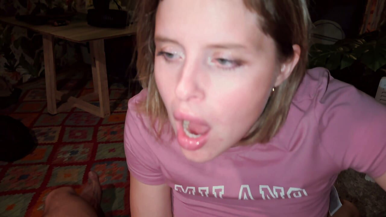 She couldn't stop shaking. Lost count after the third time!