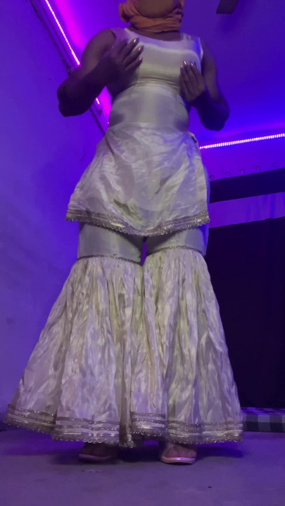 Spectacular moment from "Big boobs satin silk crossdresser."