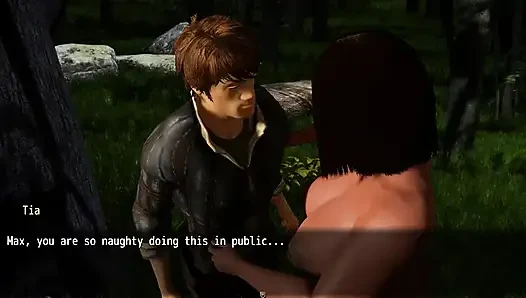 Perjuangan dengan gameplay dosa tia disetubuhi di luar ruangan dan di dalam tenda