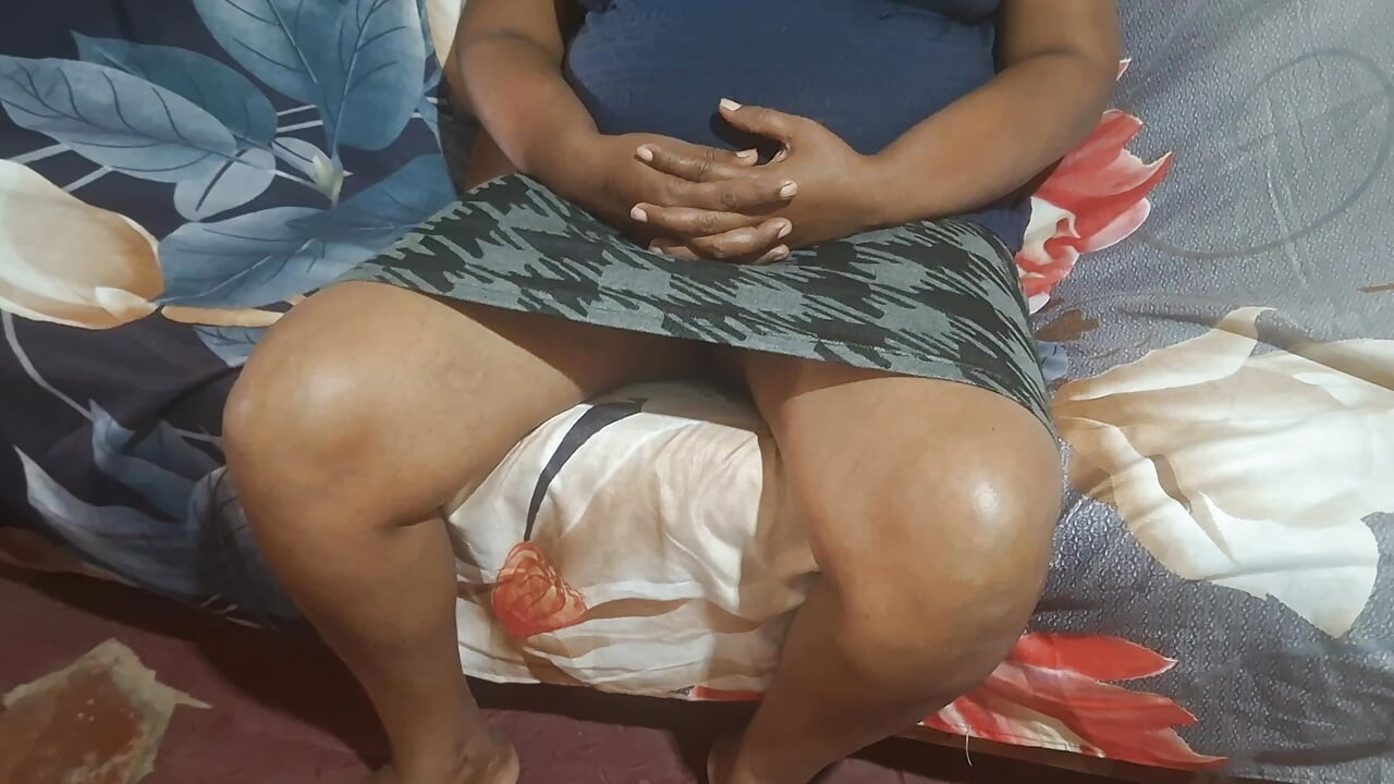 Maid Open her Legs and show her panty