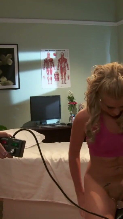 Testing out the sybian but then the lesbians decide to go with the regular dildo fuck | Clip 1