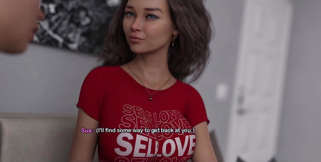 My Bimbo Dream - Setpmom Wears See Through Clothes at Work