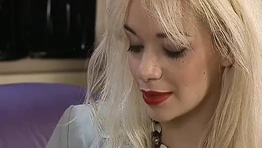 Classic German beauties sharing dick and sprem in threesome